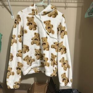 Angel Cult Teddy Bear Hooded Top (XL)